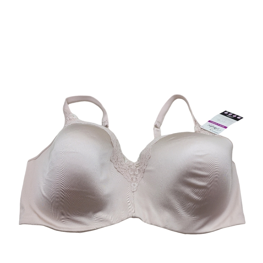Playtex Secrets Women's Underwire Open Neckline Seamless Bra - 44DD